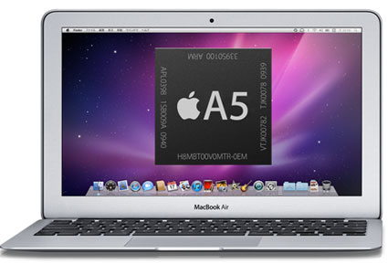 Macbook Air con chip A5