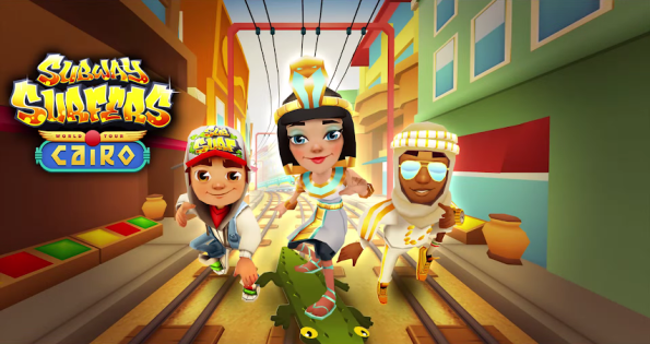 Subway Surfers - World Tour - Cairo Wallpaper