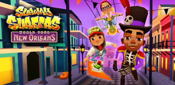 Subway Surfers - World Tour - New Orleans Wallpaper